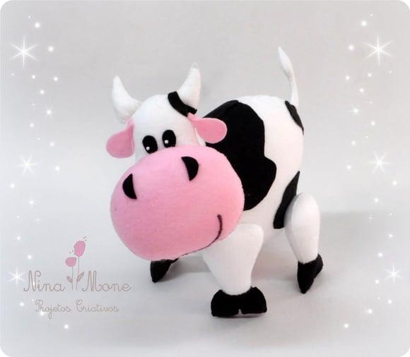 Vaca em Feltro