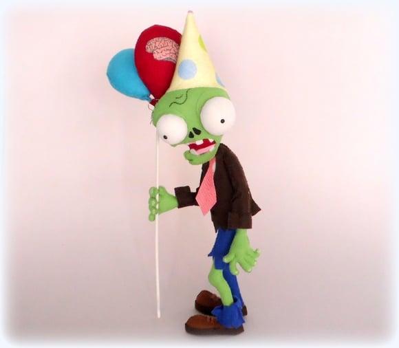 Zumbi de Aniversário de Feltro