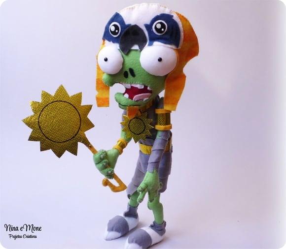 Zumbi Múmia de Feltro
