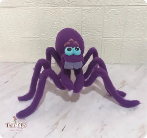 Aranha Frank de Feltro - Tema Próxima Parada Lar Doce Lar