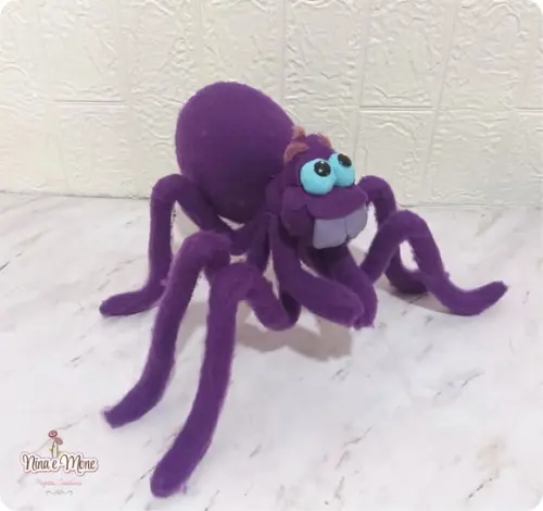 Aranha Frank de Feltro - Tema Próxima Parada Lar Doce Lar