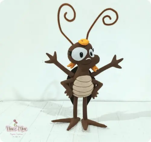 Baratinha de Feltro
