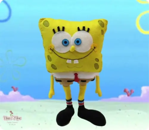 Bob Esponja de feltro