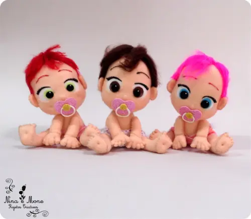 Bebê de Feltro