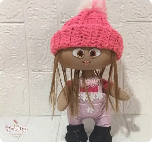 Boneca Baby Melissa de Tecido
