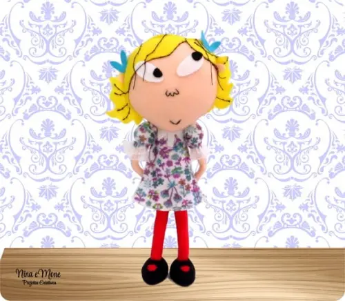 Boneca Lola de Feltro