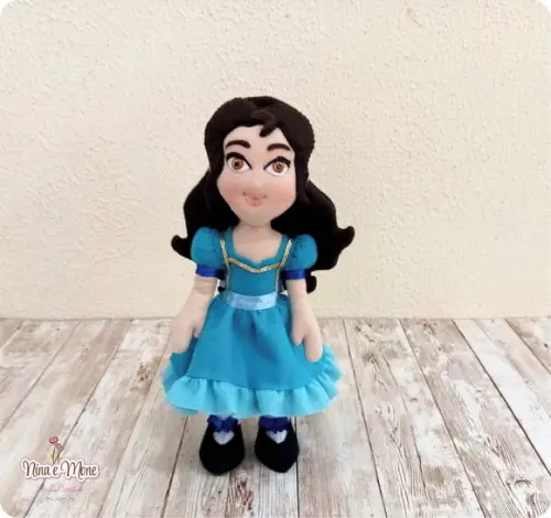 Boneca Isabel de Feltro - Tema Elena de Avalor