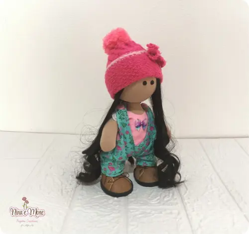 Boneca Russa Clara de Tecido