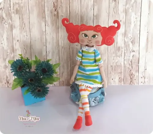 Boneca Sandreca de Pano - Tema Palavra Cantada
