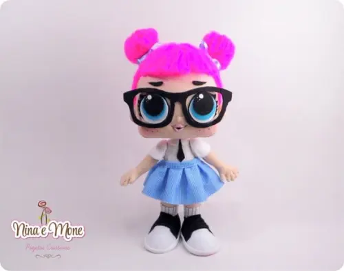 Boneca Teachers Pet de Feltro