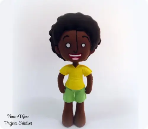 Boneco Dan de Feltro
