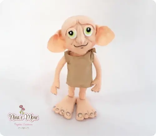 Boneco Dobby de Feltro