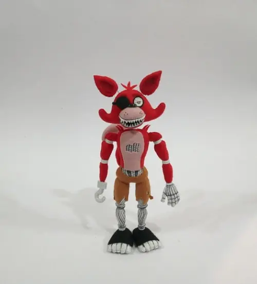 Boneco Foxy de Feltro (fnaf)
