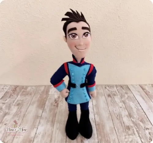 Boneco Gabe de Feltro - Tema Elena de Avalor