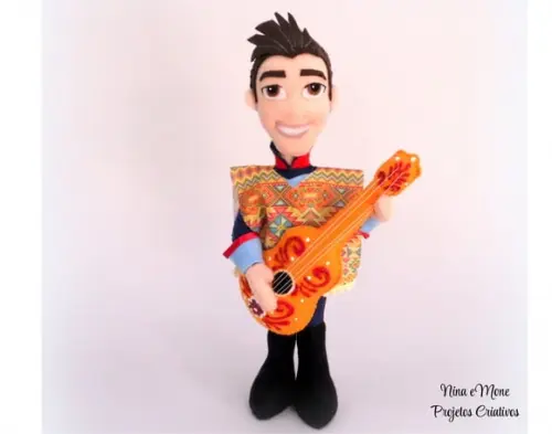 Boneco Gabe de Feltro - Tema Elena de Avalor