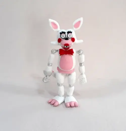 Boneco Funtime Foxy de Feltro (fnaf)