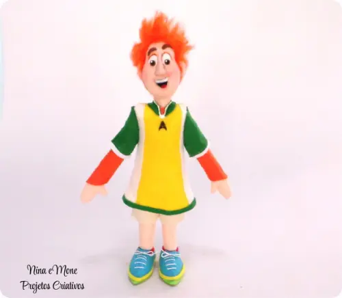 Boneco Jonathan de Feltro (transilvania)