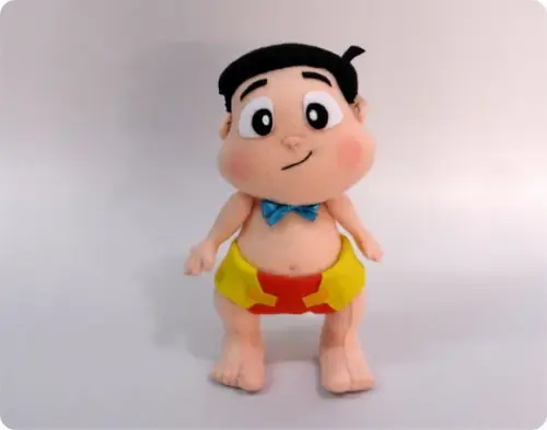 boneco nhonho baby de feltro - tema chaves