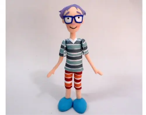 Boneco Paulo de Feltro - Palavra Cantada