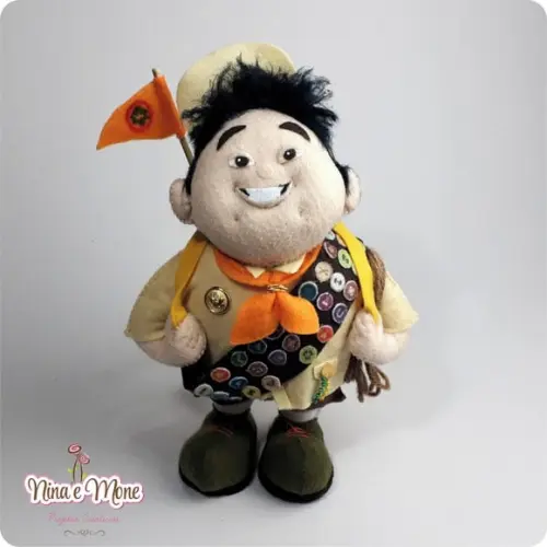 Boneco Russel de Feltro - Tema Up