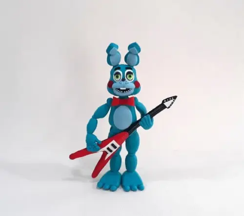 Boneco Toy Bonnie de Feltro (fnaf)