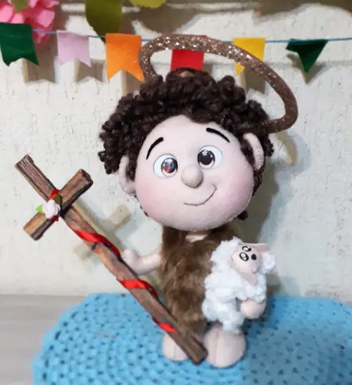 Boneco São Joãozinho de Feltro