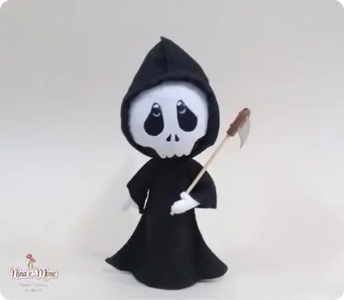 Boneco Zé Finito de Feltro (halloween)