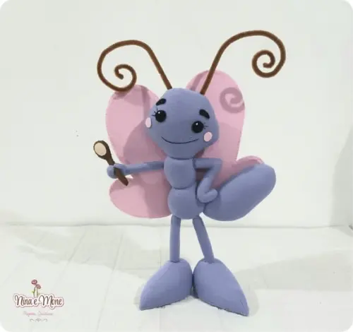 Borboletinha de Feltro