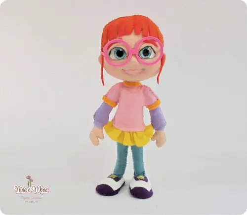 Bridge de feltro - Tema Vampirina