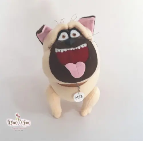 Cachorrinha Mel de Feltro - Pets: a Vida Secreta dos Bichos