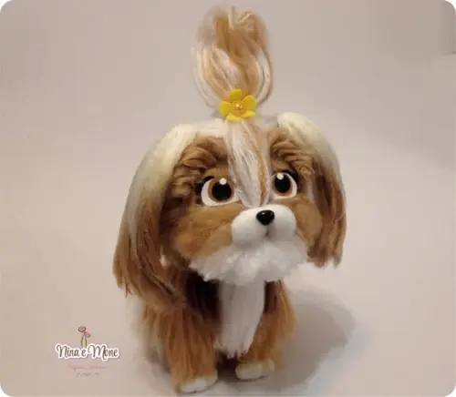 Cachorrinha Daisy de Feltro - Tema Pets