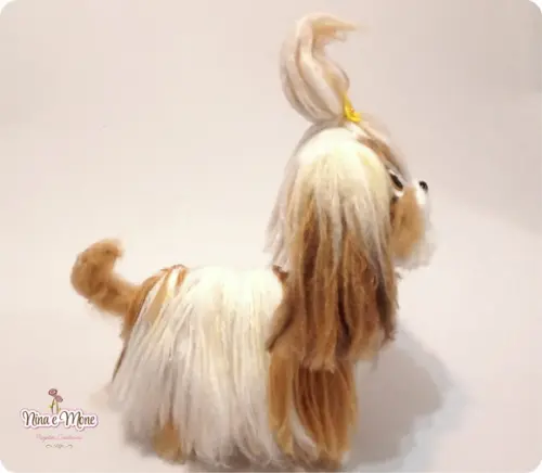 Cachorrinha Daisy de Feltro - Tema Pets