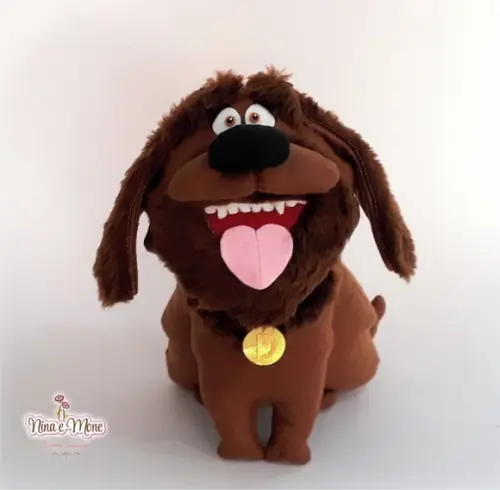 Cachorro Duke de Feltro - Pets: a Vida Secreta dos Bichos