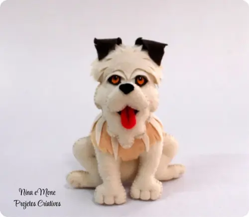 Cachorro Einstein de Feltro