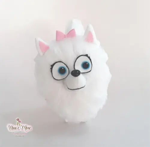 Cachorrinha Gigi de Feltro - Pets: a Vida Secreta dos Bichos
