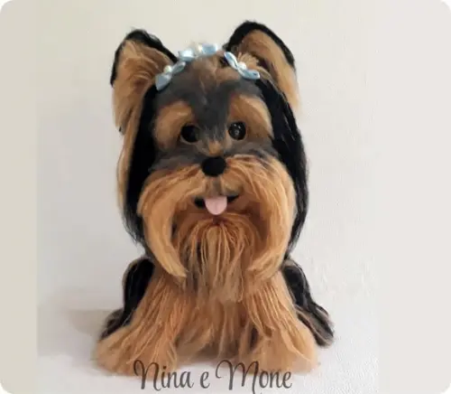 Cachorrinha Yorkshire de Feltro