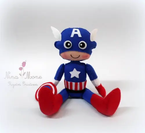 Capitão América em Feltro