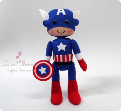 Capitão América em Feltro