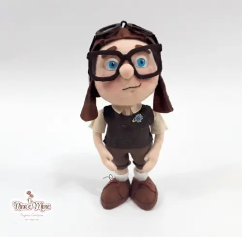 Carl Fredricksen Aviador de Feltro - Tema Up