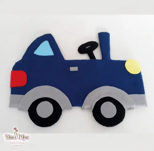 Carrinho de feltro painel