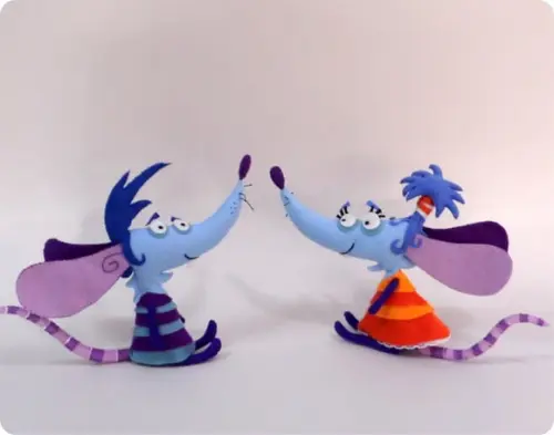 Casal de Ratos de Feltro - Palavra Cantada
