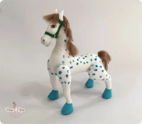 Cavalo de Feltro - Tema Pippi Meialonga