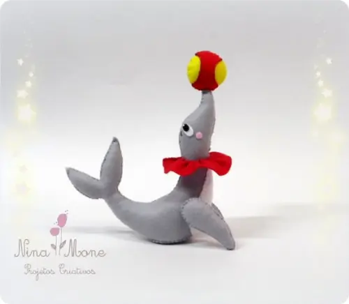 Foca equilibrista de Feltro