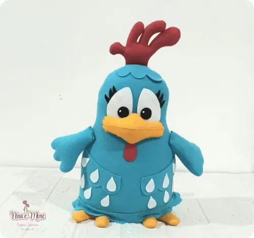Galinha Pintadinha em Feltro