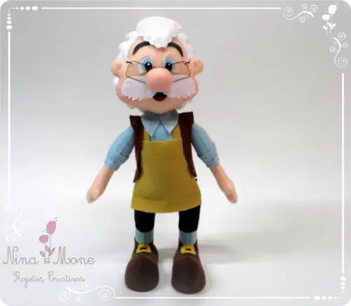 Gepeto - Tema Pinóquio