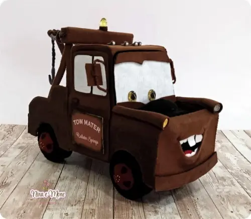 Guincho Mate de Feltro - Filme Carros