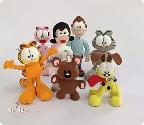 Kit Garfield de Feltro