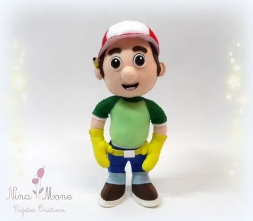 Manny Mãos à Obra de feltro