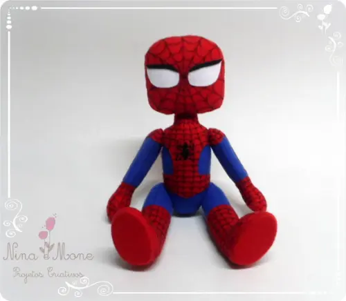 Menino Aranha Em Feltro