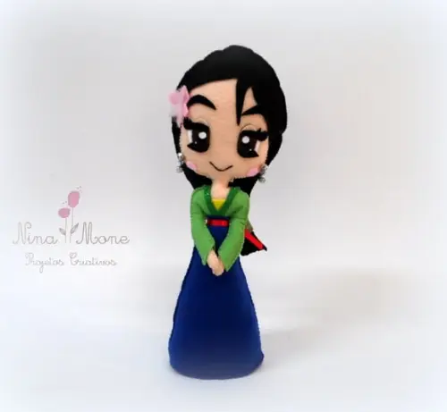 Mulan em Feltro